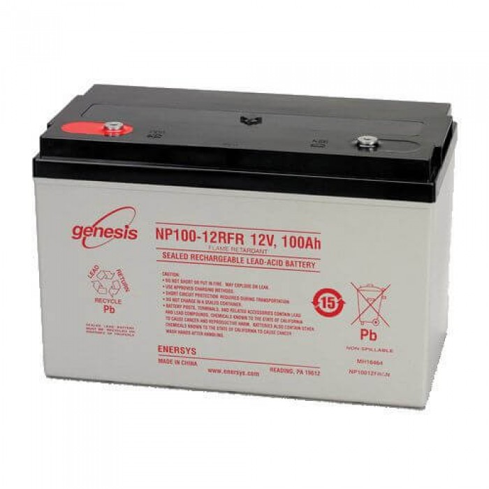 Необслуговуєма акумуляторна батарея Genesis® NP100-12 (12V 100Ah)